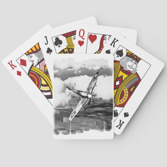 Jeu De Cartes Cartes de jeu Spitfire (dos)