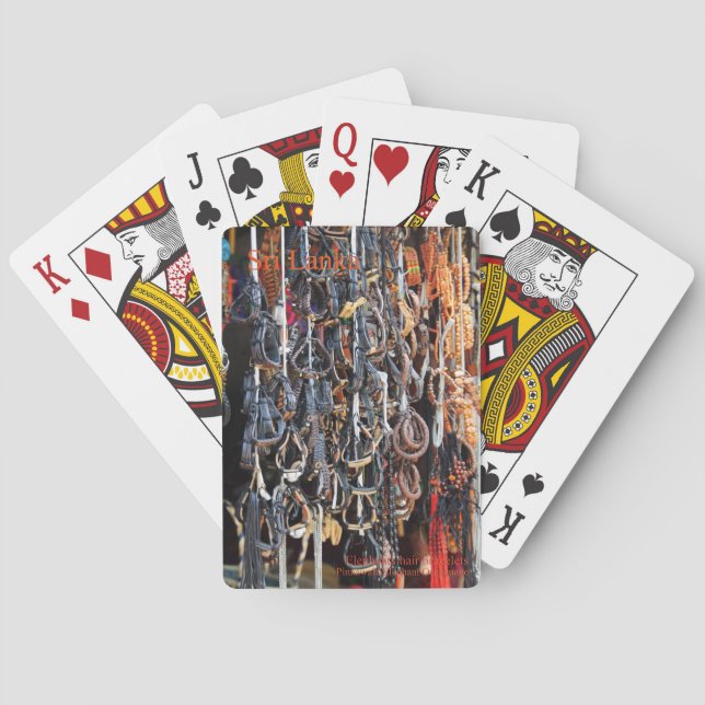 Jeu De Cartes Cartes de jeu, Sri Lanka (dos)