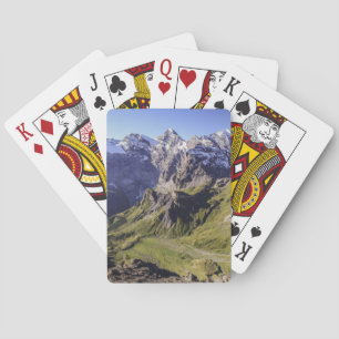 Jeu De Cartes Cartes de jeu suisses d'Alpes