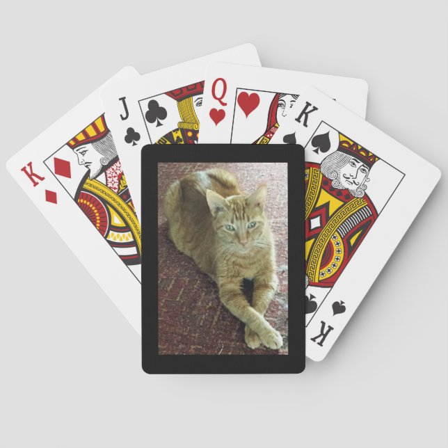 Jeu De Cartes Cartes de jeu "Tigger" le chat (dos)
