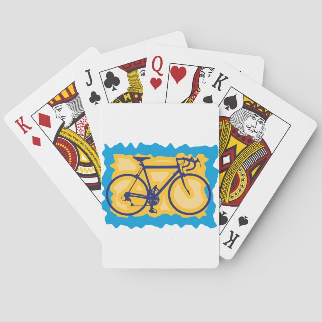 Jeu De Cartes Cartes de jeu Timbre à vélo (dos)