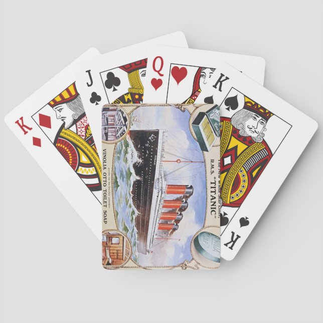 Jeu De Cartes Cartes de jeu Titanic (dos)