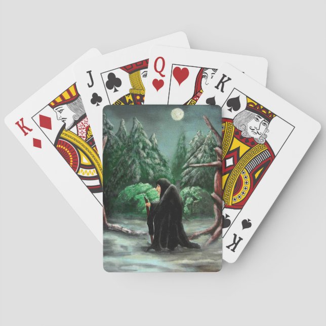 Jeu De Cartes Cartes De Jeu Vieux Crone (dos)