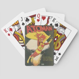 Jeu De Cartes Cartes de jeu vintage Superhero - Atoman Comic