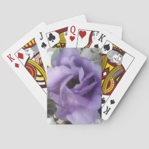 Jeu De Cartes Cartes de lecture à fleurs violettes