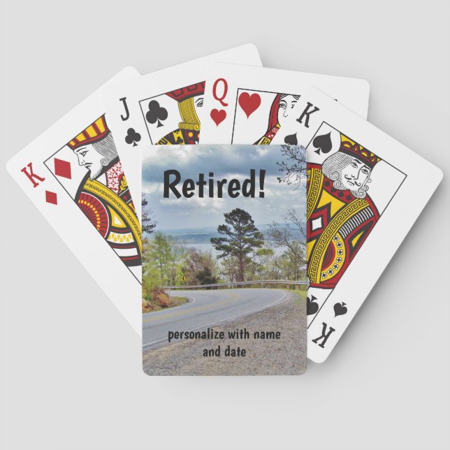 Jeu De Cartes Cartes de lecture à la retraite (dos)