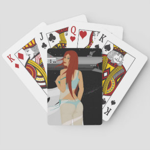 Jeu De Cartes Cartes De Lecture À Vélo