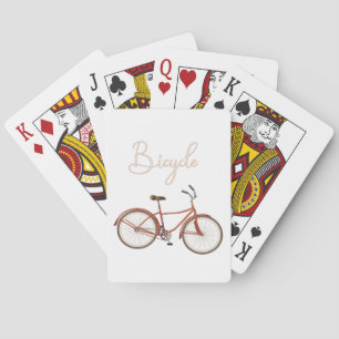 Jeu De Cartes Cartes De Lecture À Vélo