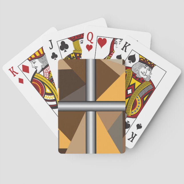 Jeu De Cartes Cartes de lecture barrées (dos)