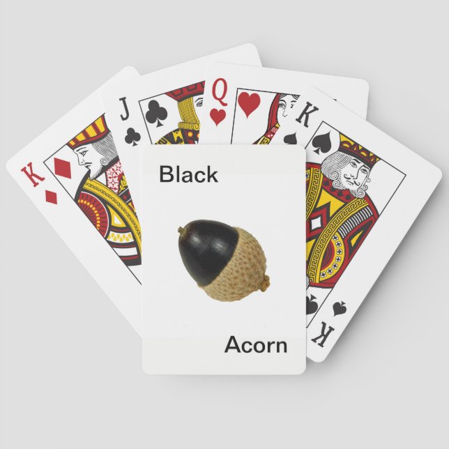 Jeu De Cartes Cartes de lecture Black Acorn (dos)