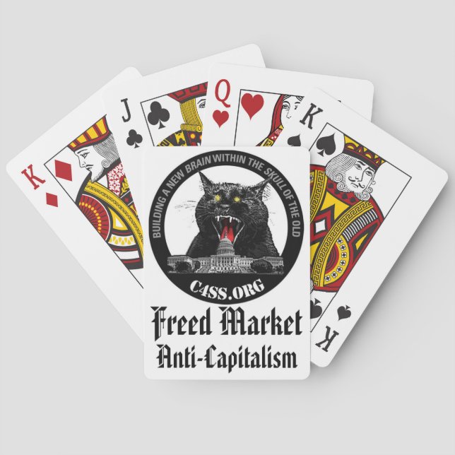 Jeu De Cartes Cartes de lecture C4SS Lazer Cat (dos)