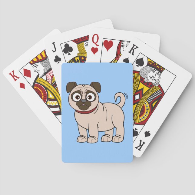 Jeu De Cartes Cartes de lecture carlin (dos)