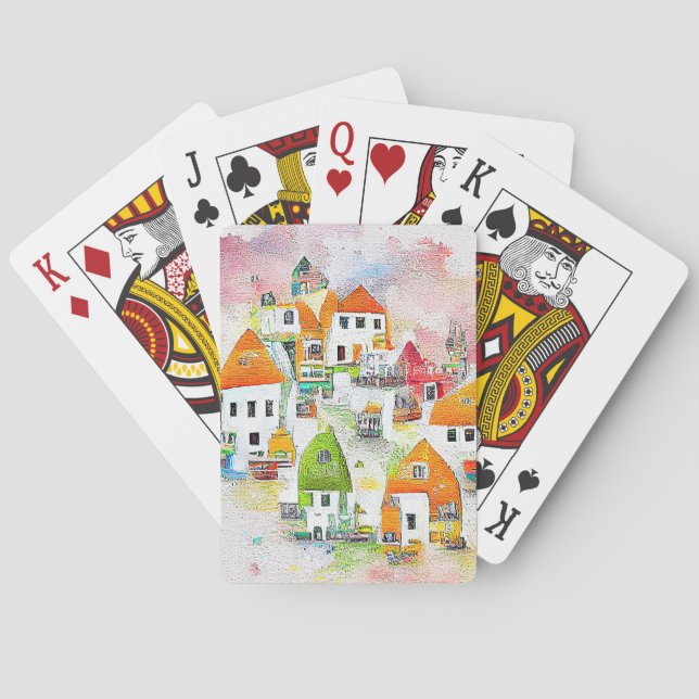 Jeu De Cartes Cartes de lecture classiques (dos)