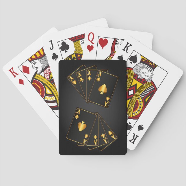 Jeu De Cartes Cartes de lecture classiques (dos)