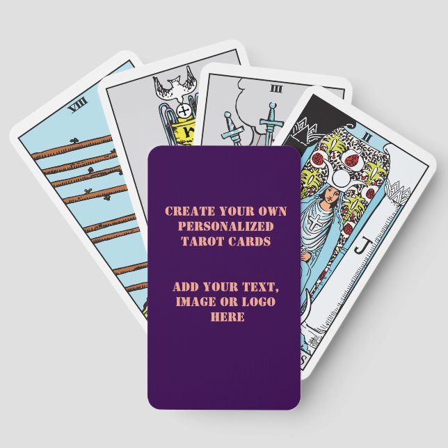 Jeu De Cartes Cartes de lecture classiques (Verso)