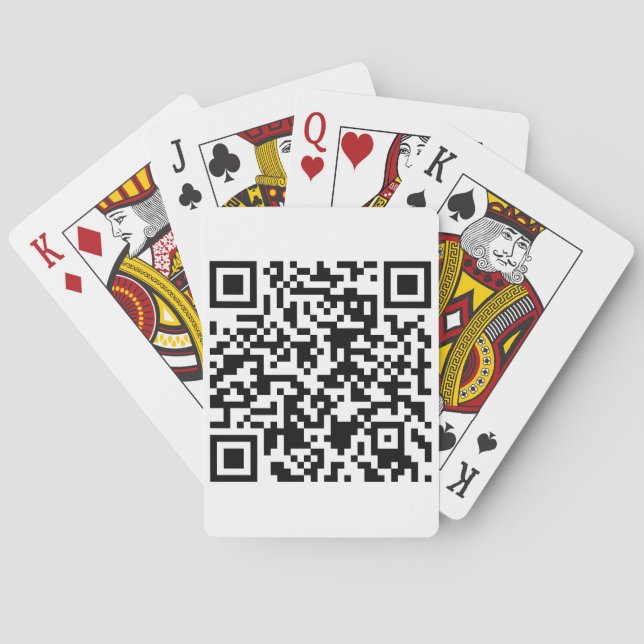 Jeu De Cartes Cartes de lecture codées QR (dos)