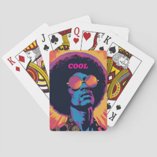 Jeu De Cartes Cartes de lecture cool/rétro