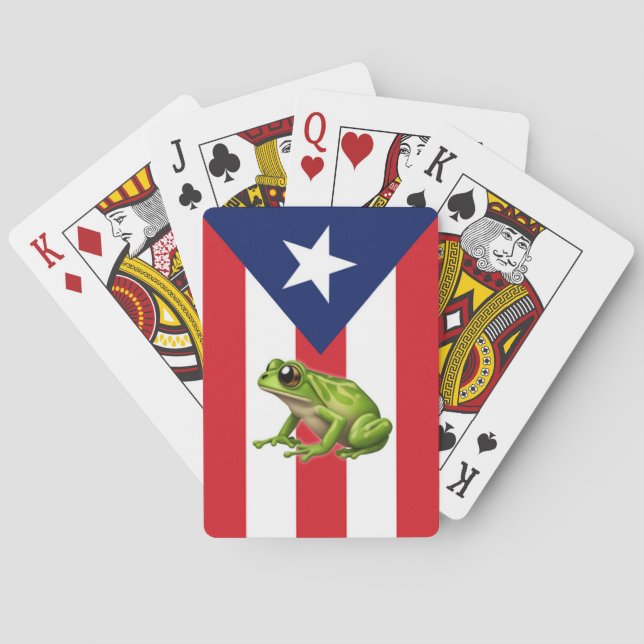 Jeu De Cartes Cartes de lecture Coqui Porto Rico (dos)