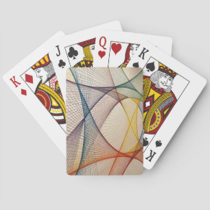 Jeu De Cartes Cartes de lecture d'art Abstraites