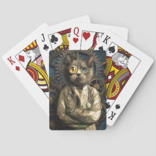 Jeu De Cartes Cartes de lecture de chats de laboratoire