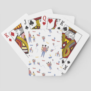 Jeu De Cartes Cartes de lecture de fêtes des pères