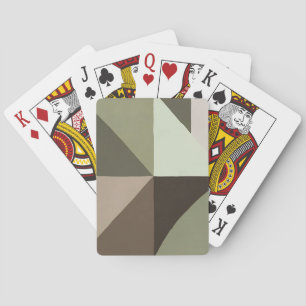 Jeu De Cartes Cartes de lecture de géométrie organique