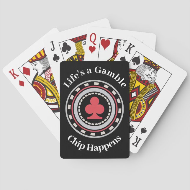 Jeu De Cartes Cartes de lecture de jetons de poker (dos)