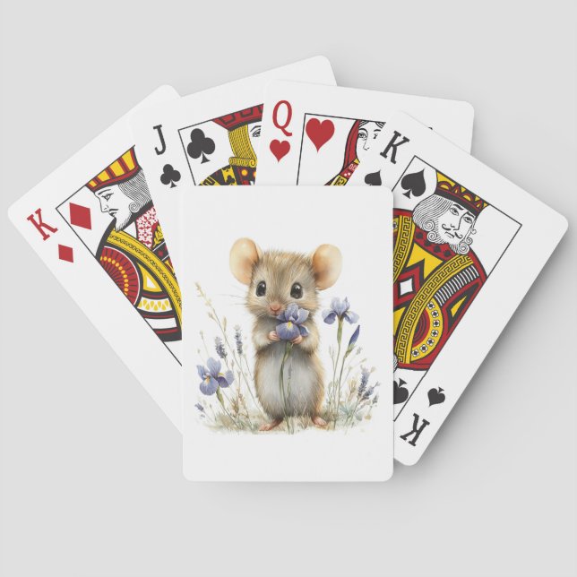 Jeu De Cartes Cartes de lecture de souris (dos)
