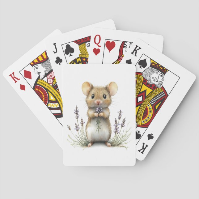 Jeu De Cartes Cartes de lecture de souris (dos)