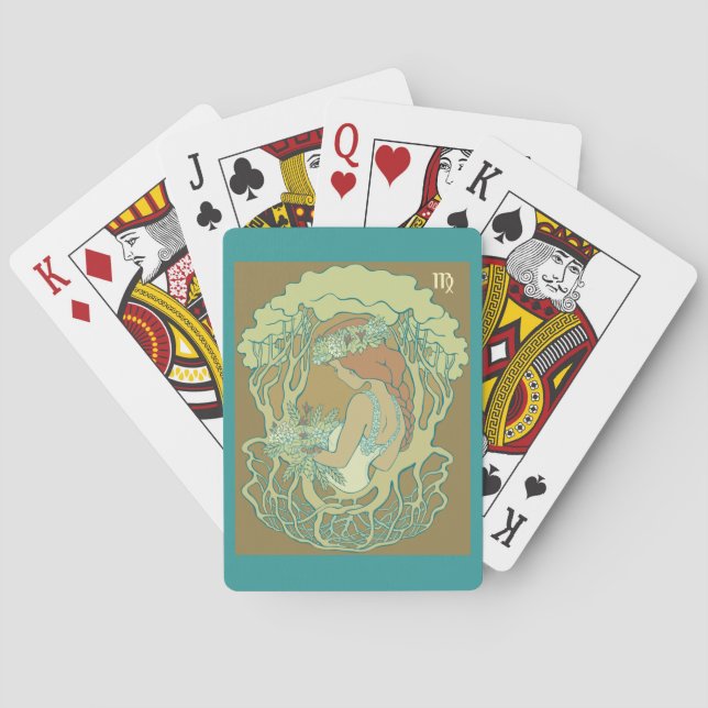 Jeu De Cartes Cartes de lecture de virus (dos)