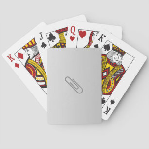 Jeu De Cartes Cartes de lecture des clips papier