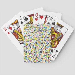 Jeu De Cartes Cartes de lecture des gouttelettes atomiques