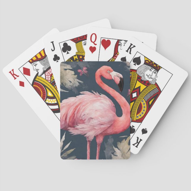 Jeu De Cartes Cartes de lecture Flamant rose (dos)
