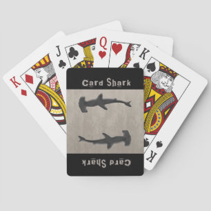 Jeu De Cartes Cartes de lecture gris requin
