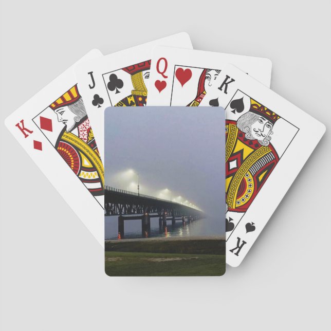 Jeu De Cartes Cartes de lecture "Mackinac Bridge" (dos)