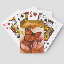 Cartes de lecture papillon vintage