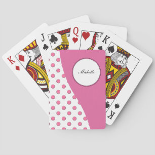 Jeu De Cartes Cartes de lecture personnalisées Monogrammes