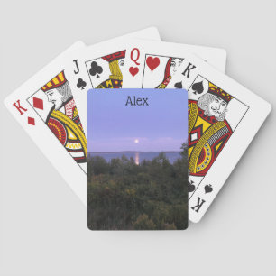 Jeu De Cartes Cartes de lecture personnalisées Sunset