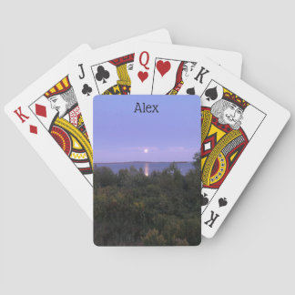 Jeu De Cartes Cartes de lecture personnalisées Sunset