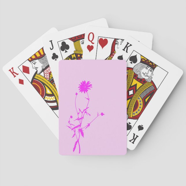 Jeu De Cartes Cartes De Lecture Rose Lush (dos)