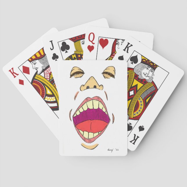 Jeu De Cartes Cartes de lecture "Shout" (dos)
