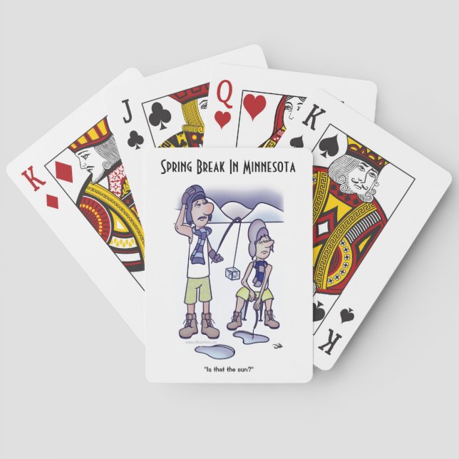 Jeu De Cartes Cartes de lecture Spring Break (dos)