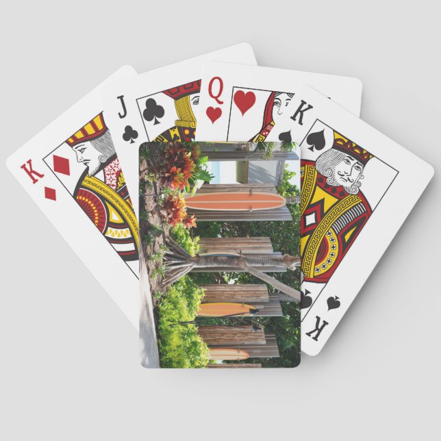 Jeu De Cartes Cartes de lecture Surboard (dos)