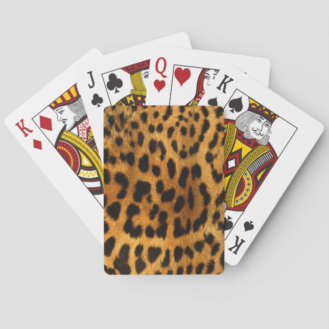 Jeu De Cartes Cartes de lecture Tiger Print (dos)