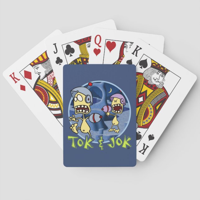 Jeu De Cartes Cartes de lecture Tok & Jok (dos)