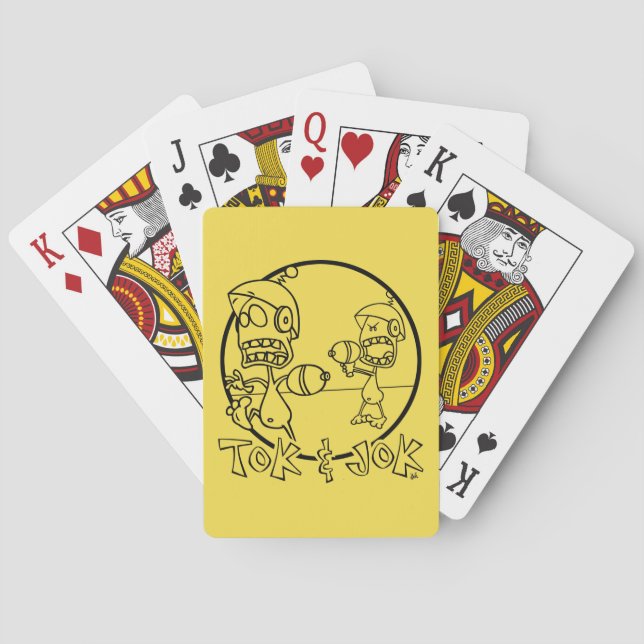Jeu De Cartes Cartes de lecture Tok & Jok (dos)