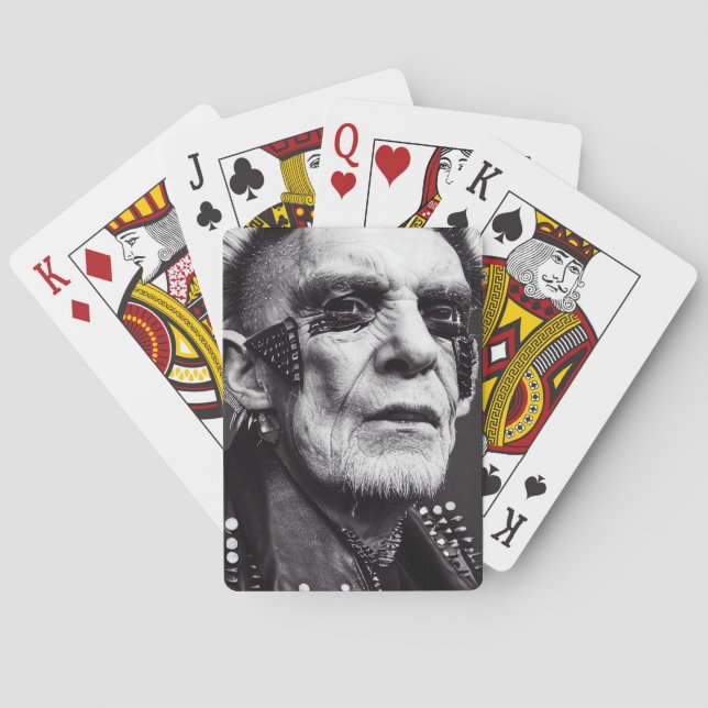 Jeu De Cartes Cartes de lecture trop anciennes (dos)