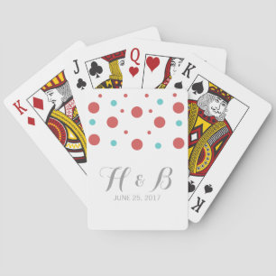 Jeu De Cartes Cartes de lecture Turquoise Rouge