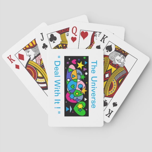 Jeu De Cartes Cartes de l'univers (dos)