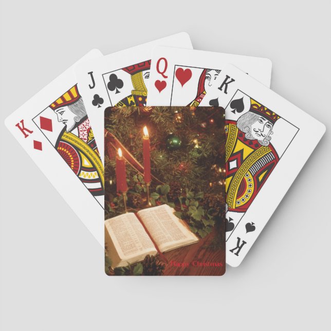 Jeu De Cartes Cartes de Noël (dos)
